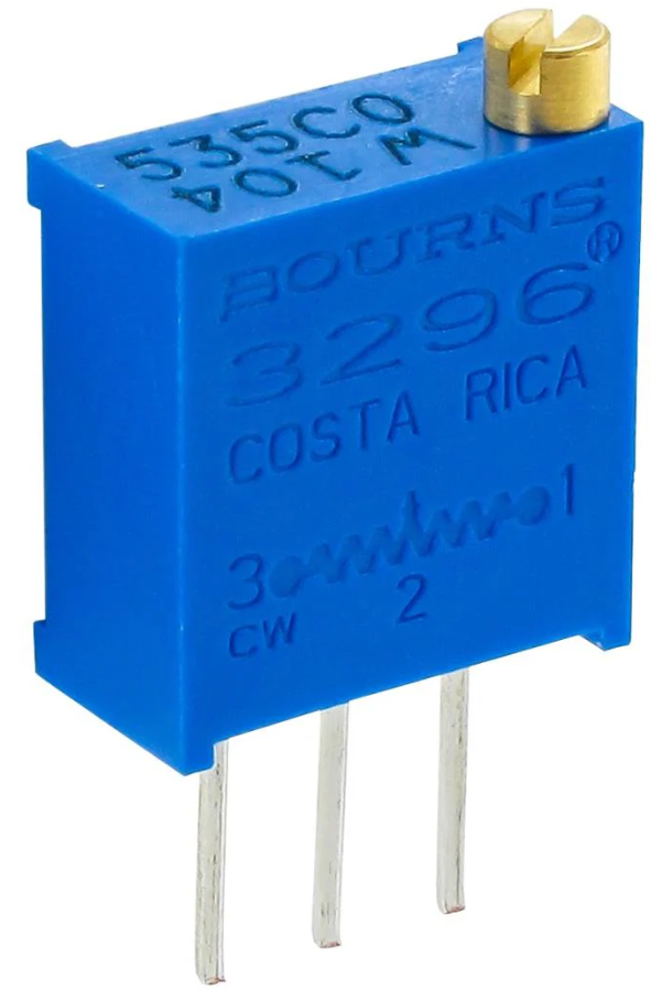 Potentiomètre de coupe multitours 3296