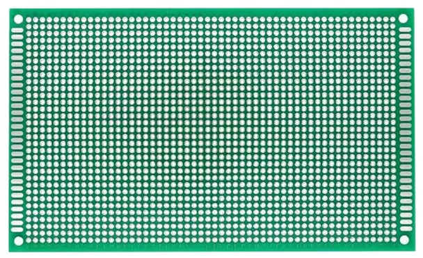 Prototype de circuit imprimé PCB double face 9*15cm