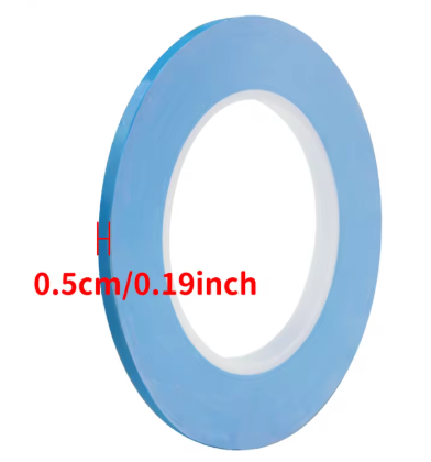 Ruban adhésif double face conducteur thermique 5mmx10m