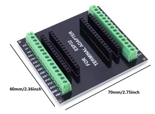 Adaptateur Bornier à Vis pour ESP32