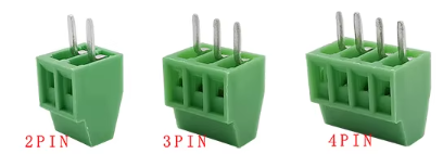 Borne à Vis PCB KF128 (2Pins, 3P ou 4P)