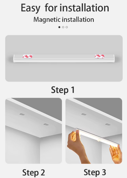 LED détecteur de mouvement lumière sans fil - 30cm