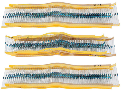 Lot de 5 Résistances 1/4W +/- 1%