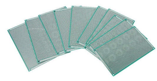 Prototype de circuit imprimé PCB double face 9*15cm