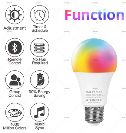 Ampoule LED 220V 15W WiFi