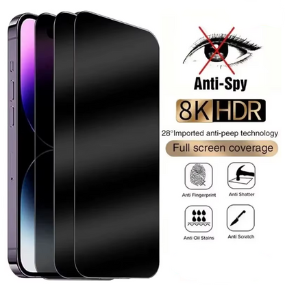 Verre Anti-espion pour iPhone 17 Pro Max