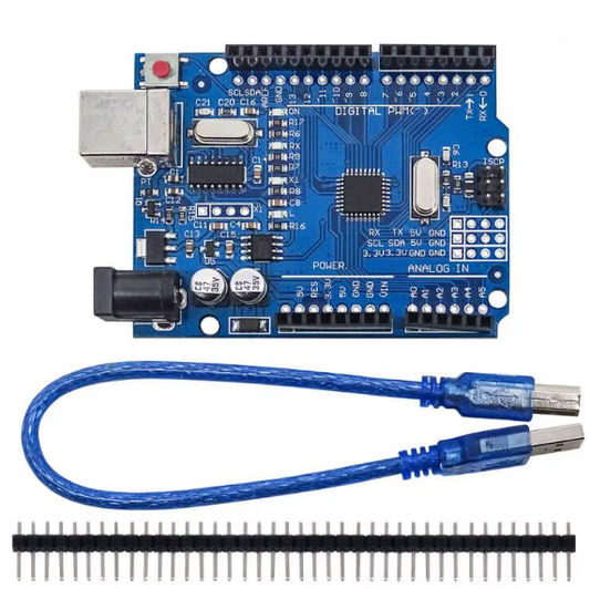 Arduino UNO R3 SMD ATmega328P avec câble USB gratuit