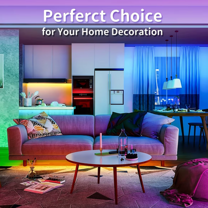 Bande lumineuse Led avec télécommande à 24 touches - Longueur de 2m