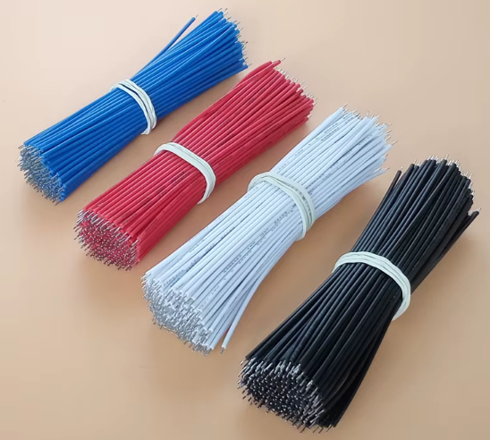 Lot de 10 câbles de raccordement de 10 cm