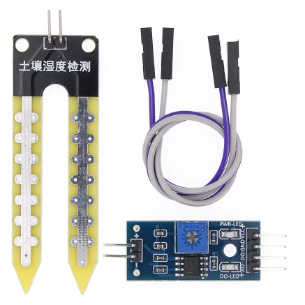 Capteur capacitif d'humidité du sol