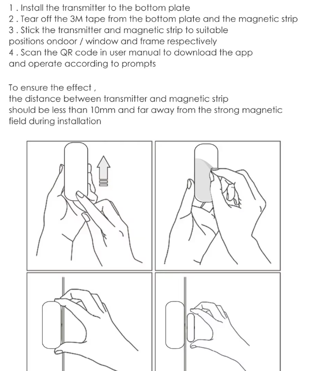 Capteur de porte WiFi