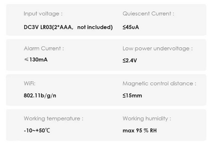 Capteur de porte WiFi