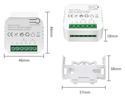 Compteur d'énergie Intelligent Tuya Wifi