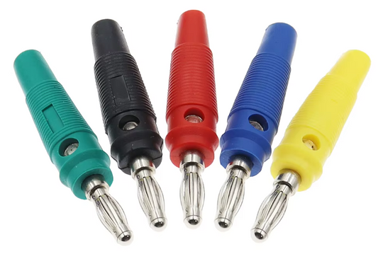 Connecteur banane mâle 4mm