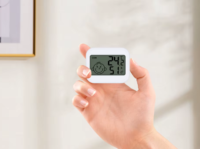 Mini thermomètre/hygromètre numérique LCD