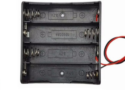 Porte-pile pour 4 batteries 3.7V 18650