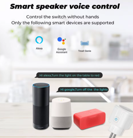 Prise Smart Home 16A avec monitoring d'énergie