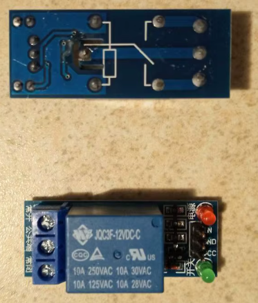 مرحل كهربائي 12 فولت، قناة واحدة 