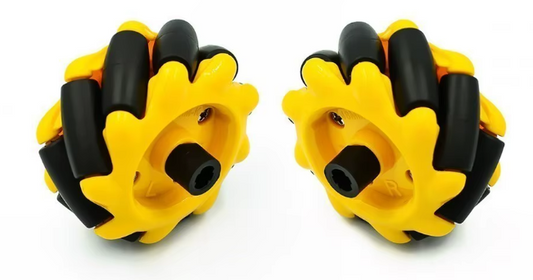 2 Roues Mecanum Gauche/Droite 48mm